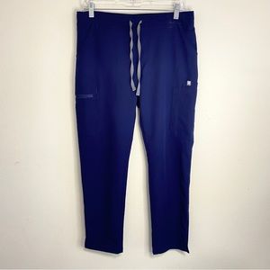 Figs Yola Skinny Scrub Pants Navy Size S petite
